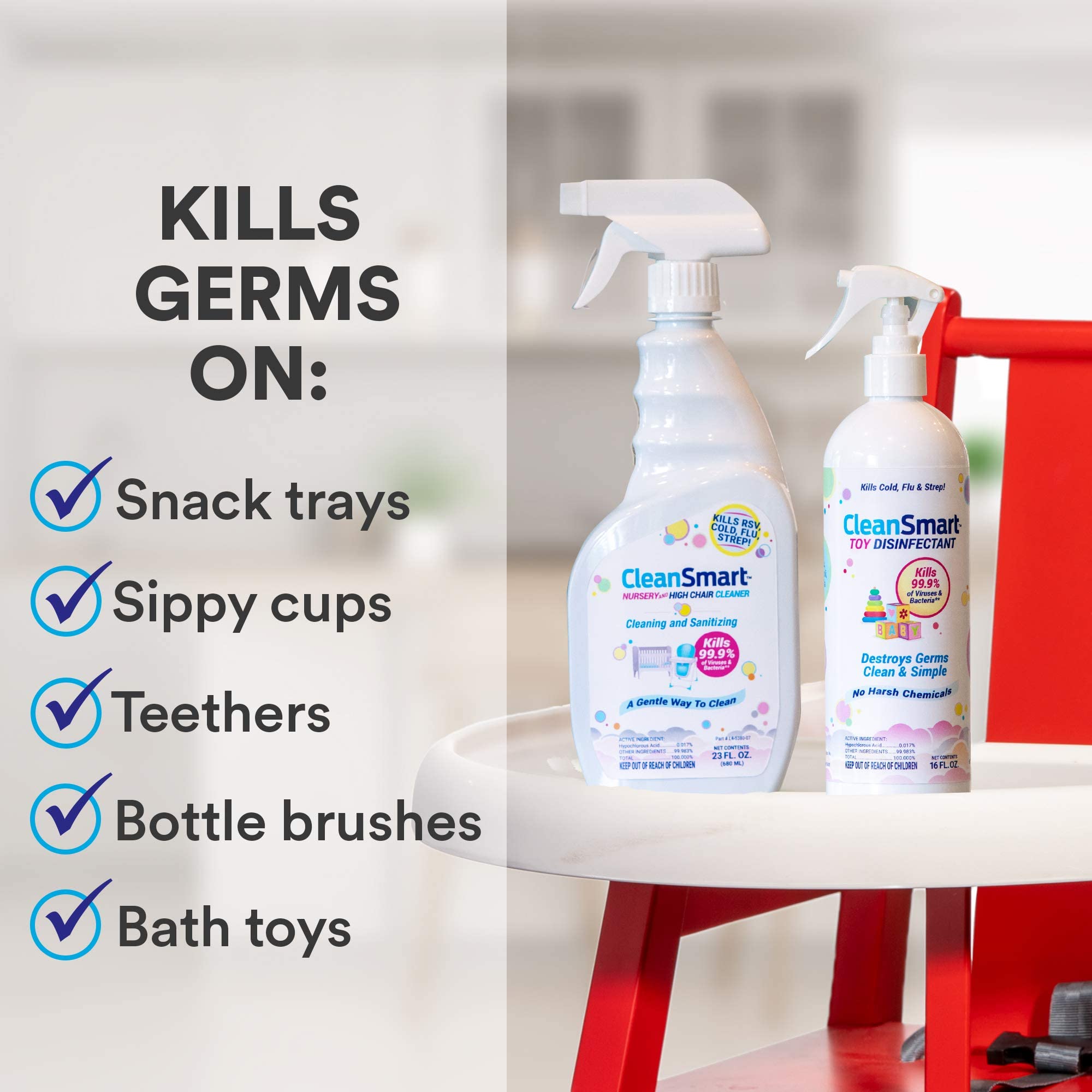 Amazon.com: CleanSmart Toy Disinfectant Spray Kills 99.9% of